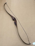 Vintage Bear Archery Kodiak Magnum Glass-Powered recurve bow. Hand marked 9U2435, AMO 52