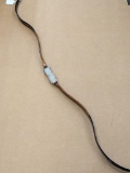 Vintage Ply-Flex Professional Model Fibre Glass recurve bow would make a neat floor lamp stem. Reads