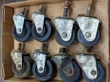 Set of 4 swiveling casters with 2-7/8