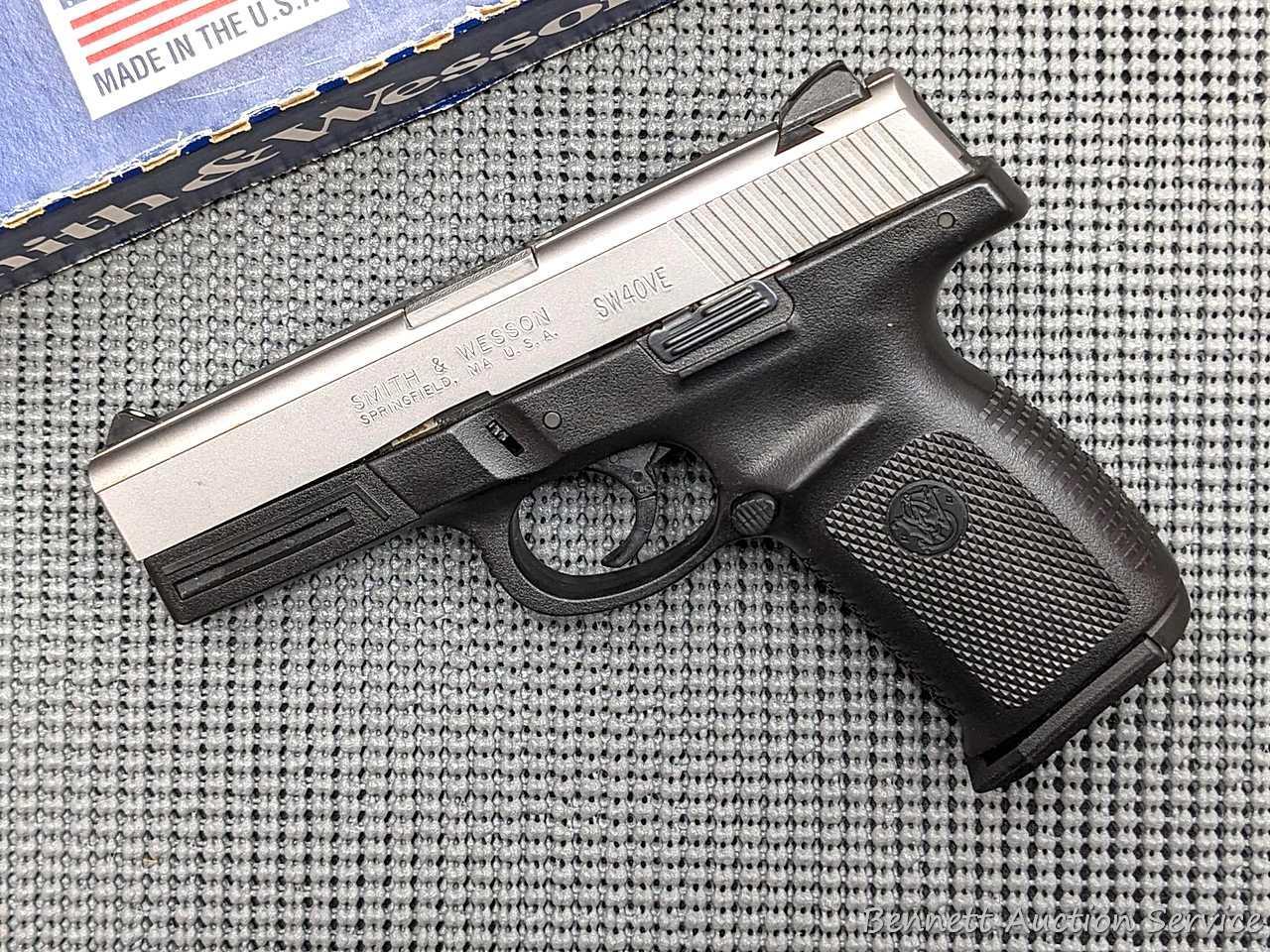 Smith Wesson cal pistol Model SW40VE shows Proxibid