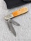 Schrade USA folding knife is 5-7/8
