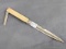 Remington UMC letter opener knife with a pen blade, the handles are marked rolled gold - B.&B. ST