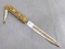 Remington UMC letter opener knife with a pen blade, handles are marked Northern Waste Co., and