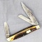 Joseph Rogers three blade folding pocket knife was made in Sheffield England. The knife is in very