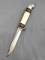 Vintage Western fixed blade small game knife with a 4 1/4