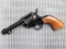 Crosman .22 cal single action 6 CO2 pellet revolver. In fair to good condition.