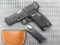 Taurus G3 pistol in 9mm has a bottom accessory rail, stippled grip panels, a standard and extended