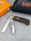 Marbles brand folding pocket knife, box and blade marked MR182. Blade, Handle slabs and fittings are