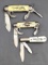 Imperial and Colonial folding pocket knives. All three knives are in good condition with decent
