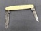 William Rodgers folding pocket knife with double blades. The knife is in very good condition with