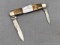 Vintage Walterville Co. folding pocket knife. The knife is in good condition with good hinges, good