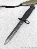 US Military M7 rifle bayonet is 11-3/4