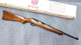 NIB Ruger 10 22 rifle was won at a banquet in 1982 and is new with box and accessories, factory