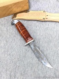 Laplander sheath knife was made by Siirila Corp. of Finland and measures 7-3/8