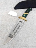 Special Forces Green Beret sheath knife measures 13