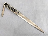 Remington UMC letter opener knife with a pen blade, the handles are marked Phillips Screw Machine