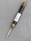 Eagle Pencil Co. automatic gravity knife was promoted as a handy way to sharpen lead pencils.