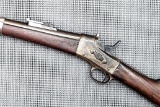Remington rolling block rifle is a model 1 receiver with some mismatched parts, possibly a
