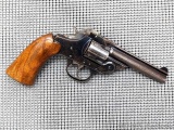 Iver Johnson's Arms & Cycle Works 5 shot top break 2nd Model revolver in .38 caliber with extractor.