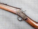 Remington Model 4 takedown rolling block .22 rimfire rifle. The 22-1/2