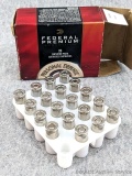 19 Rounds of Federal .32 Auto personal defense ammunition with 65 grain Hydra-shok JHP bullets.