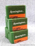 Two unopened and one opened containers of Remington .17 caliber 25 grain 
