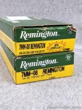 26 Rounds of Remington 7mm-08 Rem ammunition with 140 grain PSP bullets.