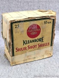 25 Rounds of Remington 10 gauge Sure Shot shotshells in a rough but classy Remington box.
