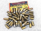 45 Rounds of .32, and .32 S&W, headstamps incl. W.R.A., Remington UMC, and maybe more.