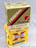 37 Rounds of Western Super X and Federal 10 gauge shotshells with No. 2 shot. The Federal shells