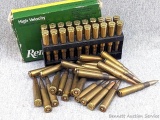 44 Rounds of Remington and other 7mm Mauser ammunition, The Remington ammunition has 140 grain PSP