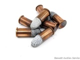 Cartridge collectors - super rare .38 Short Colt RIMFIRE by Winchester. The copper case's head is