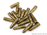 17 Rounds of Winchester 7.62x25 TOK ammunition with FMJ bullets.