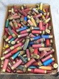 Well over 125 Rounds of 12 gauge shotshells in paper and plastic. Headstamps incl. Remington,