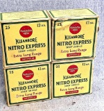 100 Rounds of Remington Kleanbore Nitro Express 12 gauge shotshells in classy old Remington