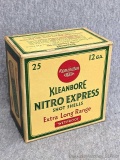 25 Rounds of Remington Kleanbore Nitro Express 12 gauge shotshells in a classy old Remington