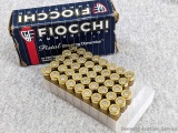 43 Rounds of Fiocchi .32 Auto ( 7.65 Browning) ammunition with 73 rain FMJ bullets.