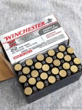 50 Rounds of Winchester .22 Win Mag ammunition with 40 grain JHP bullets.