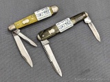 Vintage Remington and Remington UMC folding pocket knives. Both of the pocket knives are in good