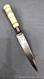 Vintage Agier Fonds Garanti knife with a bone or horn handle. The knife is in good condition with a