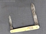 Vintage Mappin & Webp Trustworthy folding pocket knife with double blades. The knife is in very good