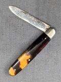 Vintage sterling silver folding fruit knife. The knife is in good condition, has a tight hinge, good