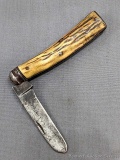 Antique sailors knife is 7-1/2