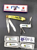 Green Bay Packers Superbowl XLV Champions pocket knife made by Pride Cutlery. The knife looks new,