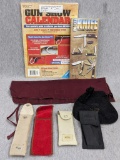 Pocket knife roll, other knife pouches, Pocket Knife Trader's Knife Guide, and more. Roll about 14