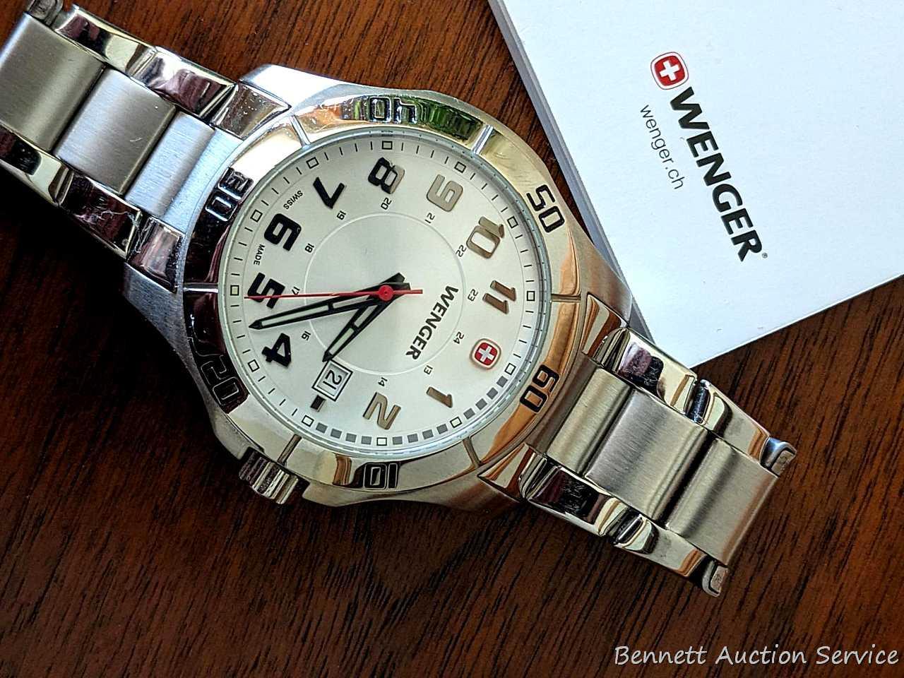 Wenger genuine swiss army knife watch sale