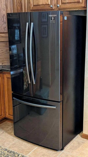 Time to upgrade? 2 year old Samsung French door style refrigerator, Model #RF220NCTASG/AA. Measures