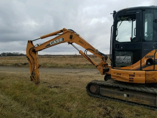 CASE CX50B MINI EXCAVATOR