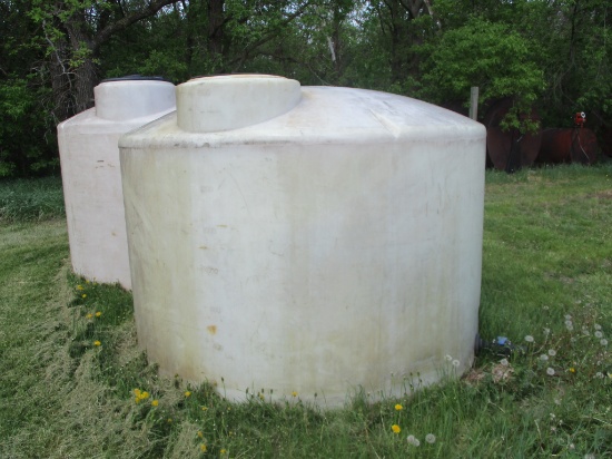 1500 GAL. POLY TANK