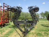 35' FLEXICOIL #340 CHISEL PLOW W/ 3 BAR H.D. HARROW